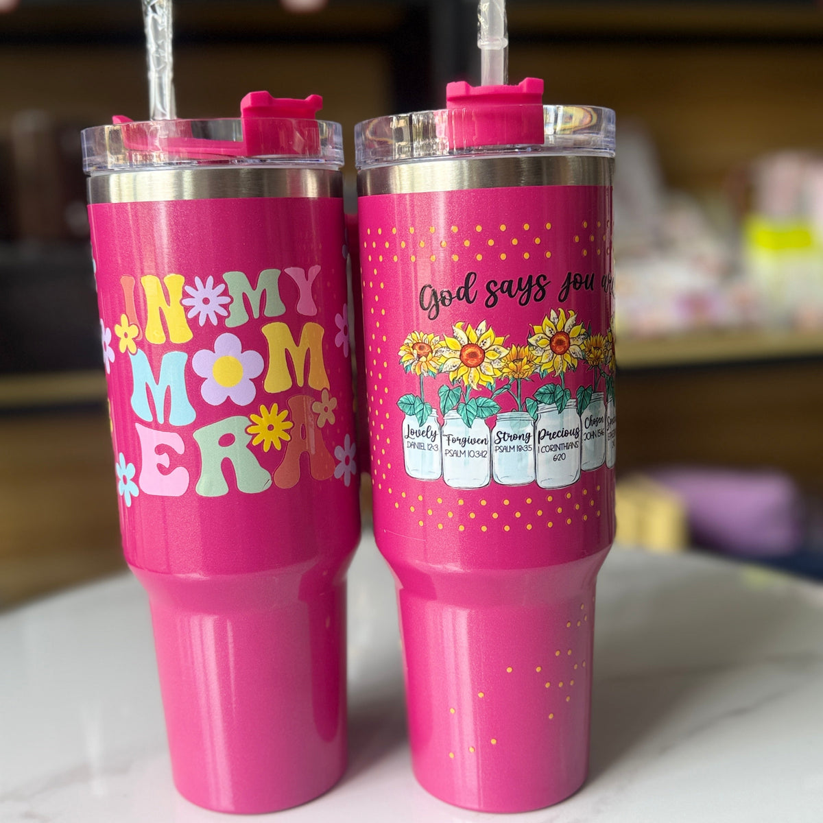40oz Pink Travel Tumbler for ladies- gifts for ladies in Zimbawe