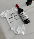 Customized Pregnancy announcement gift set
