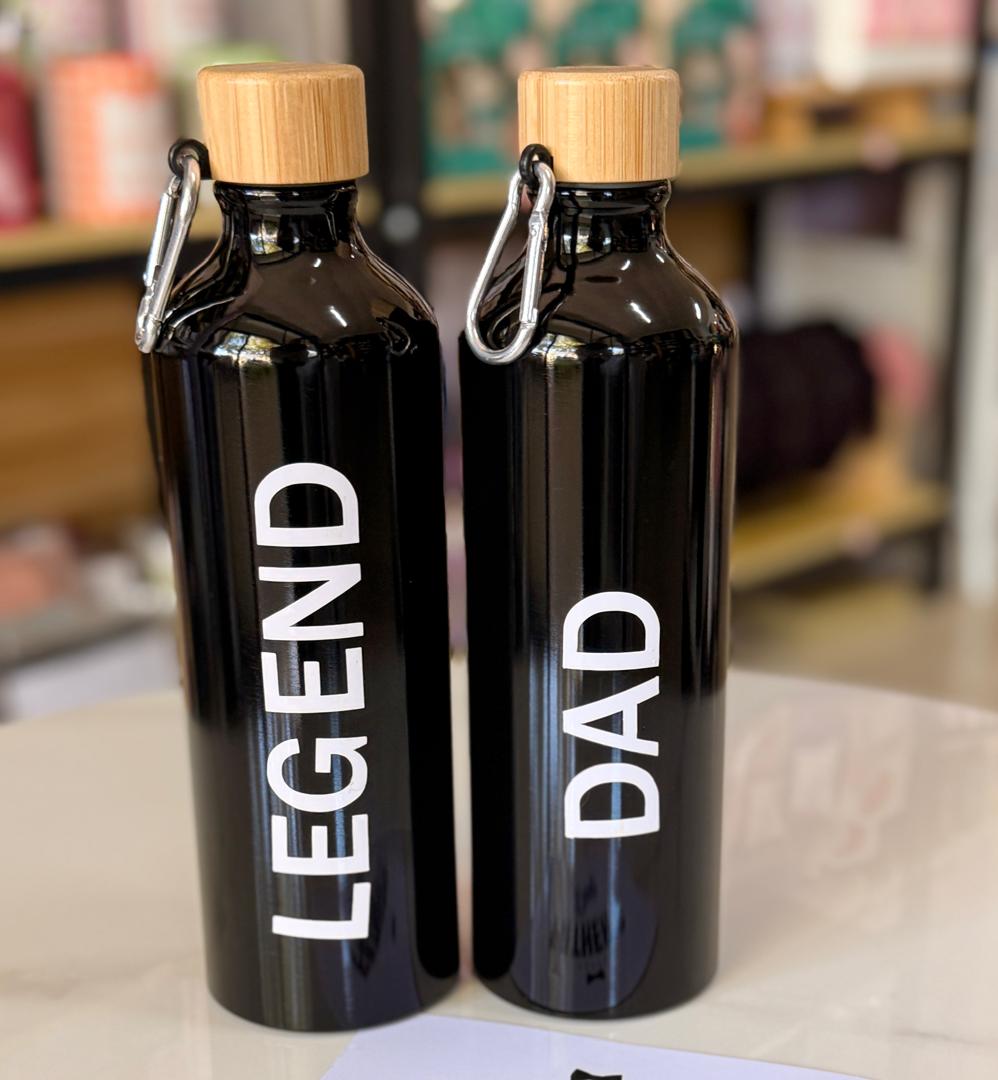 Bamboo Lid customized flask/ tumbler